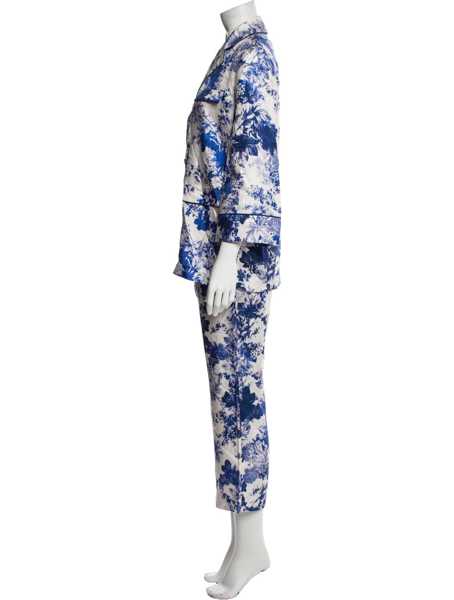 Cara Cara Silk Printed Pant Set