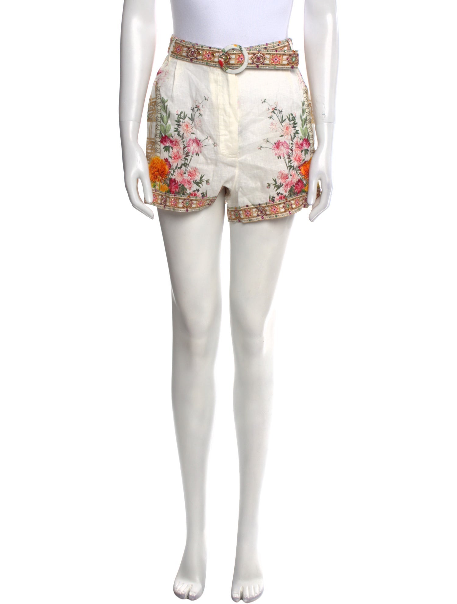 Camilla Linen Mini Shorts