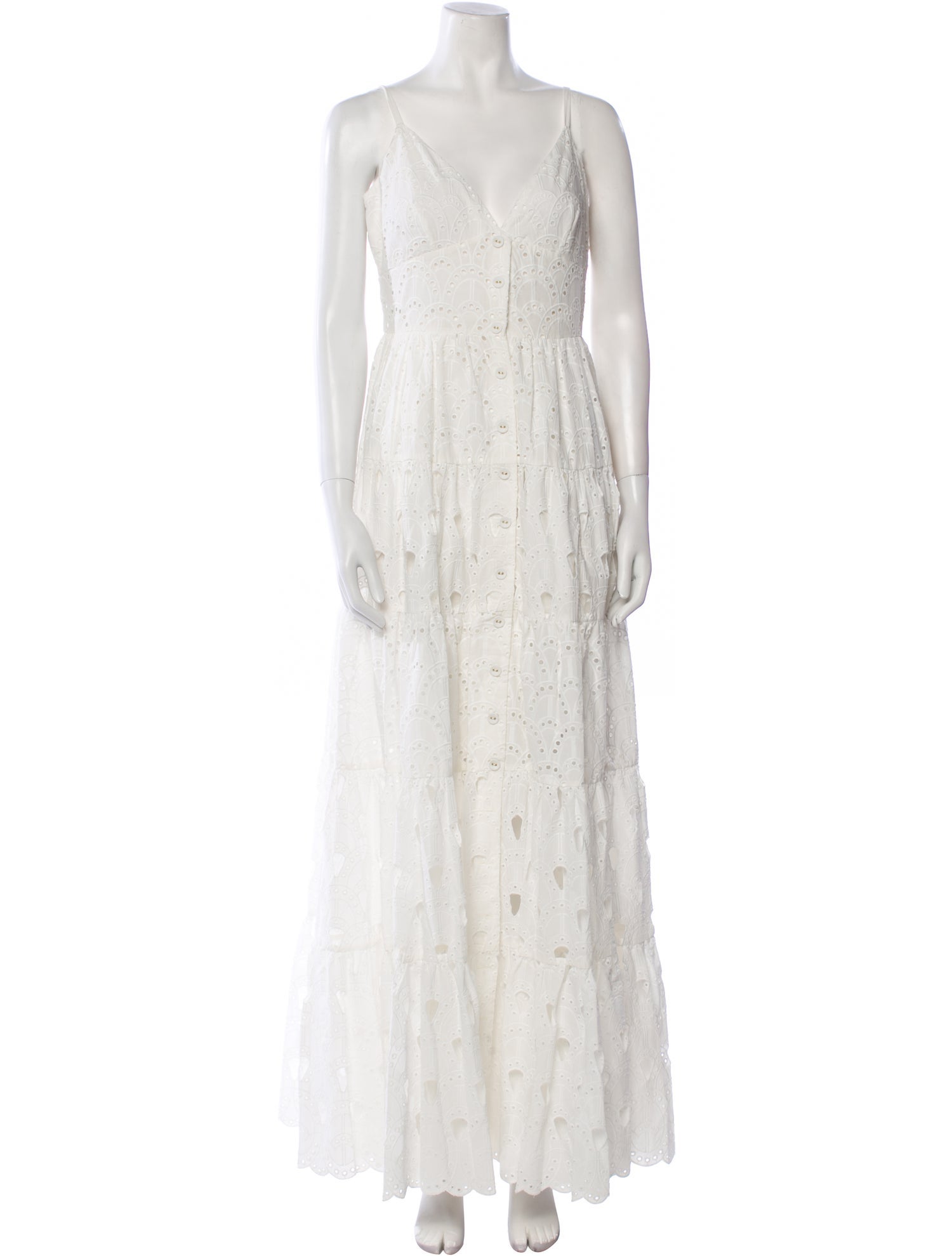 Cara Cara Lace Pattern Long Dress