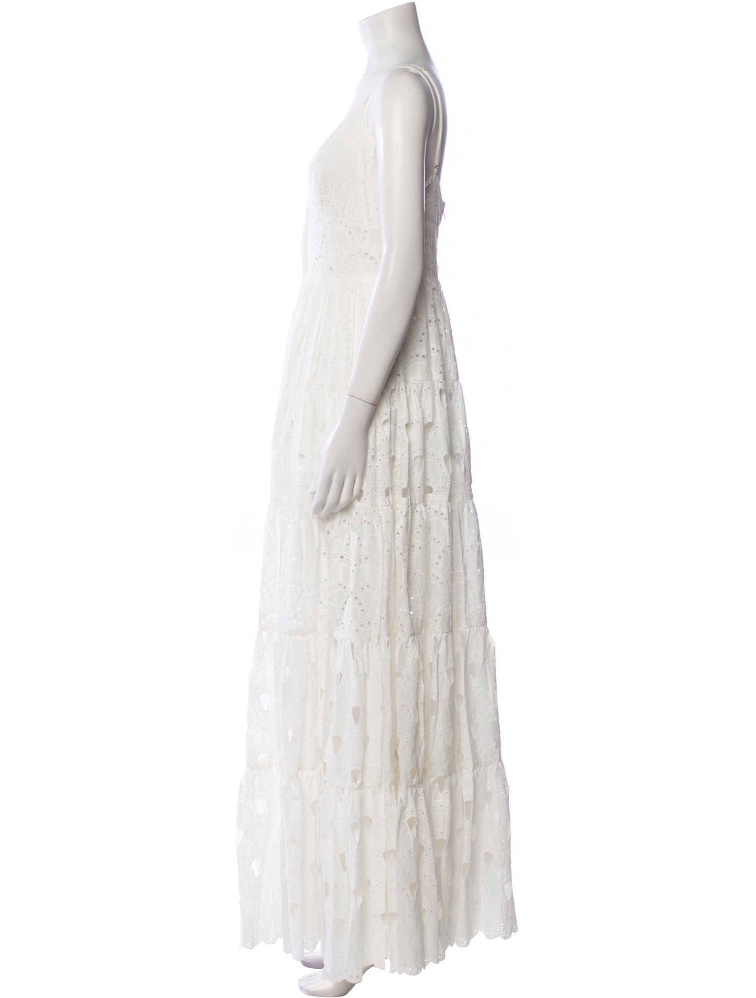 Cara Cara Lace Pattern Long Dress