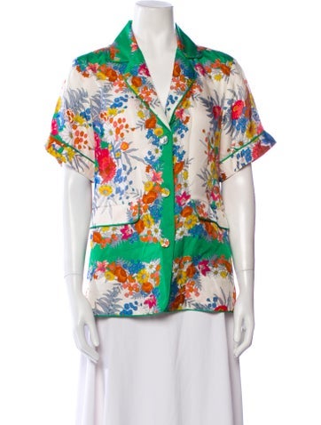Cara Jackets Floral Print Vest S