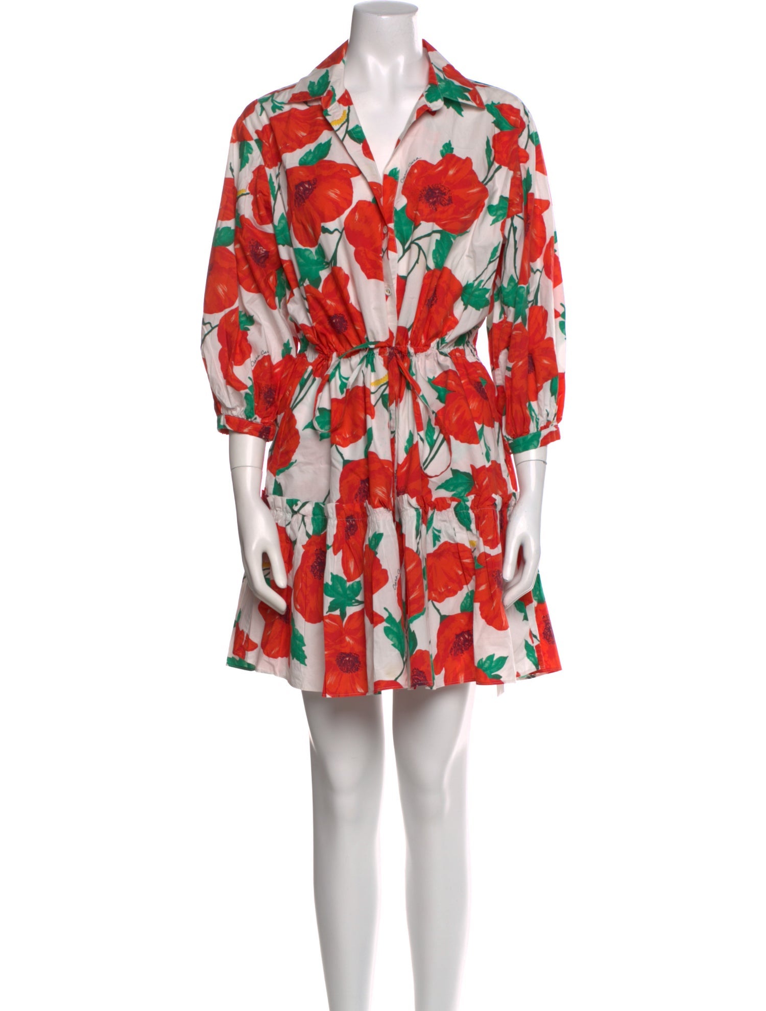 Cara Cara Floral Print Mini Dress