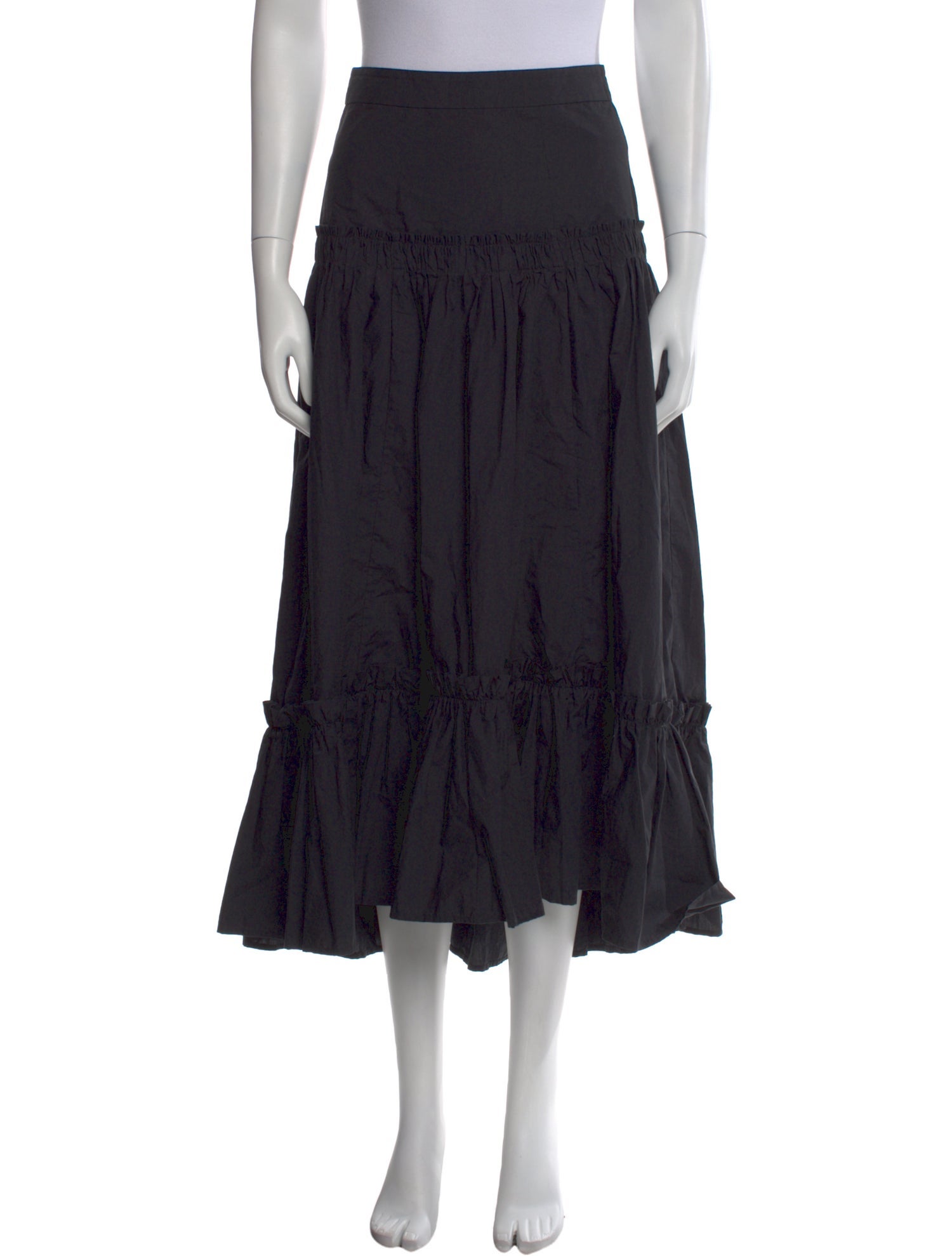 Cara Cara Ruffle Embellishment Midi Length Skirt