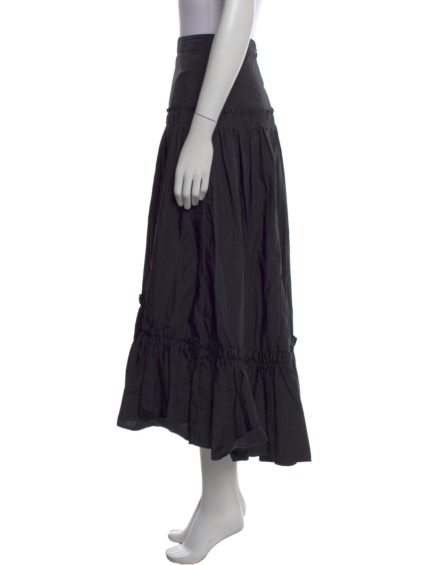 Cara Cara Ruffle Embellishment Midi Length Skirt