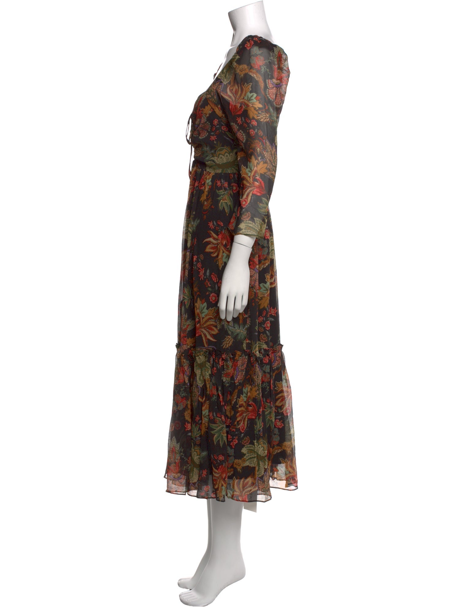 Cara Cara Silk Long Dress