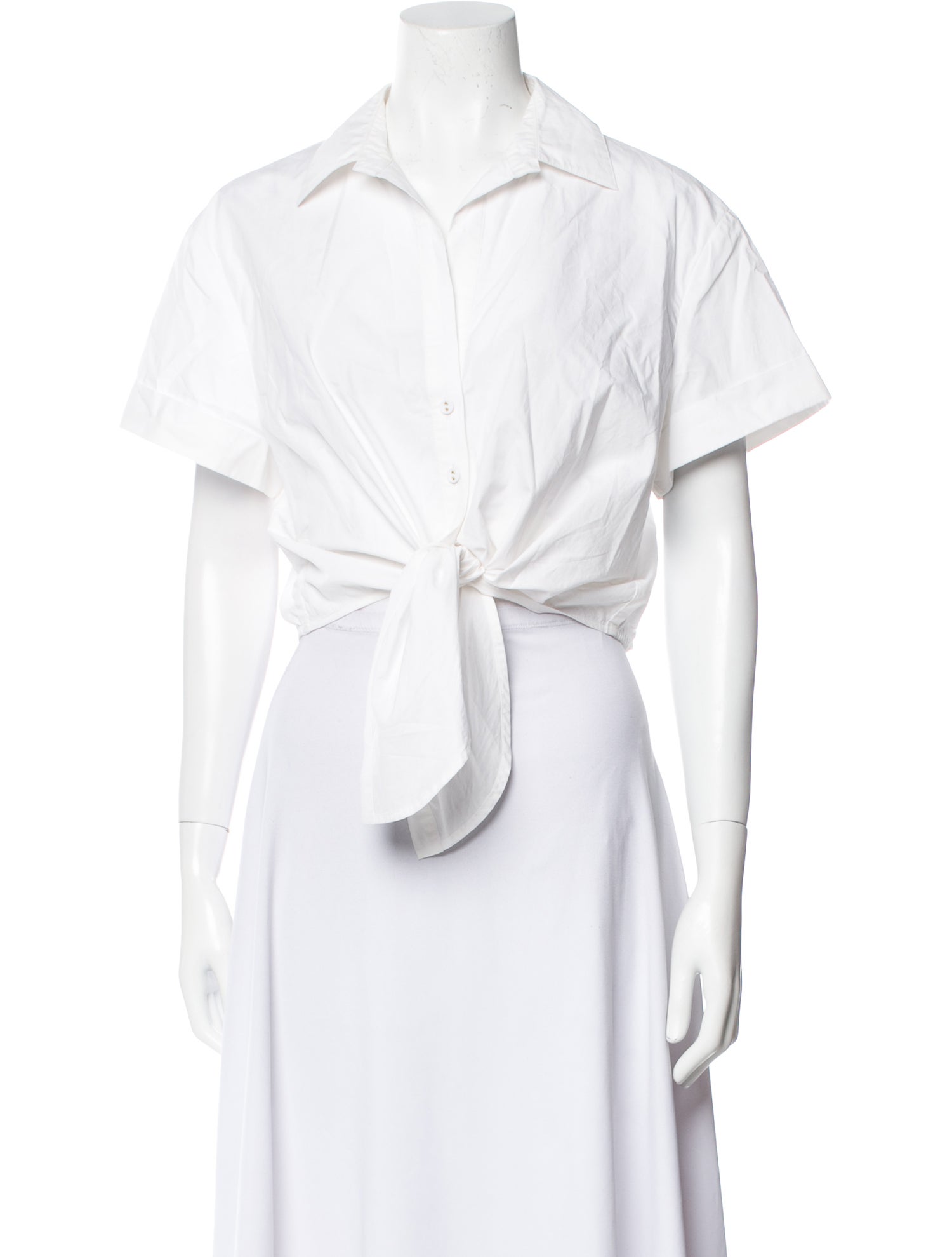 Cara Cara Short Sleeve Crop Top