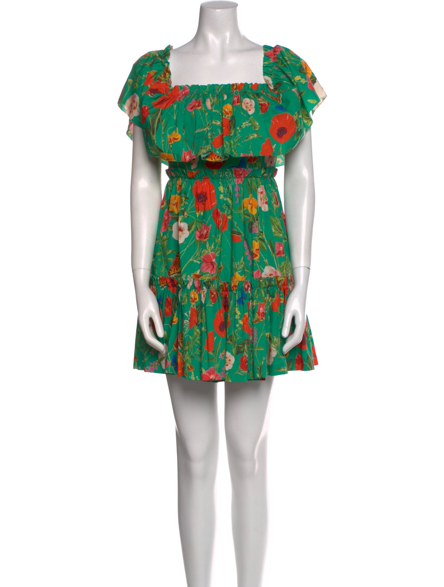 Cara Cara Floral Print Mini Dress