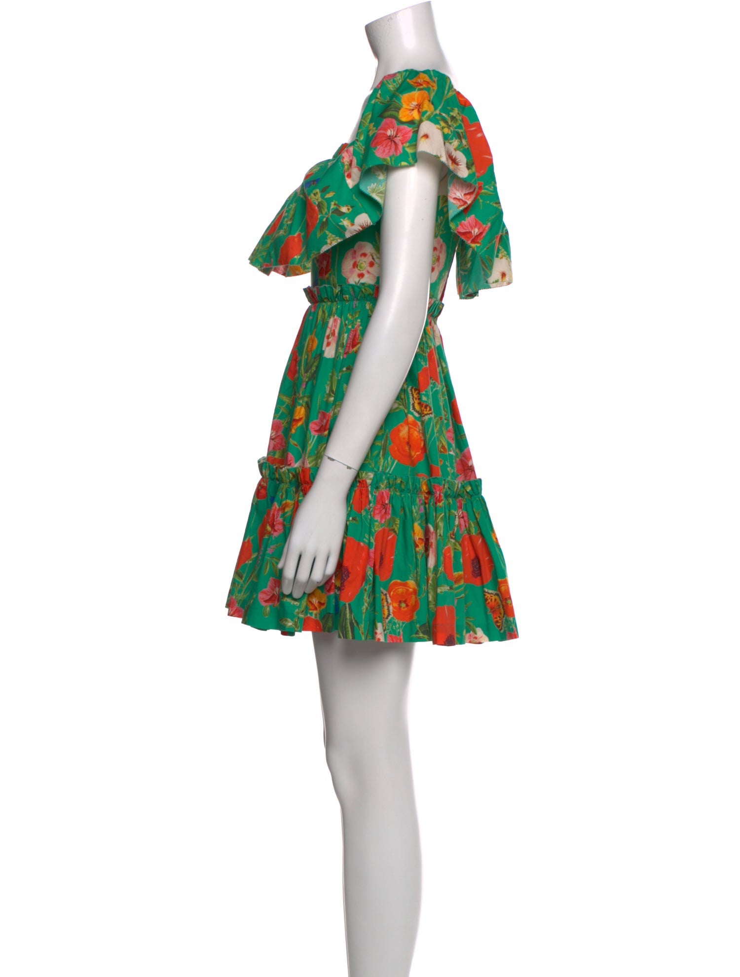 Cara Cara Floral Print Mini Dress
