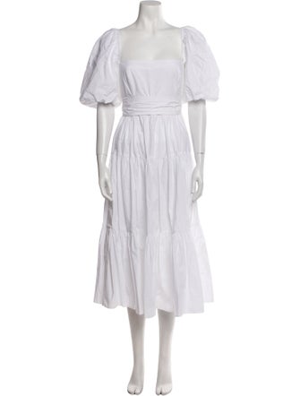 Cara Cara Square Neckline Long Dress