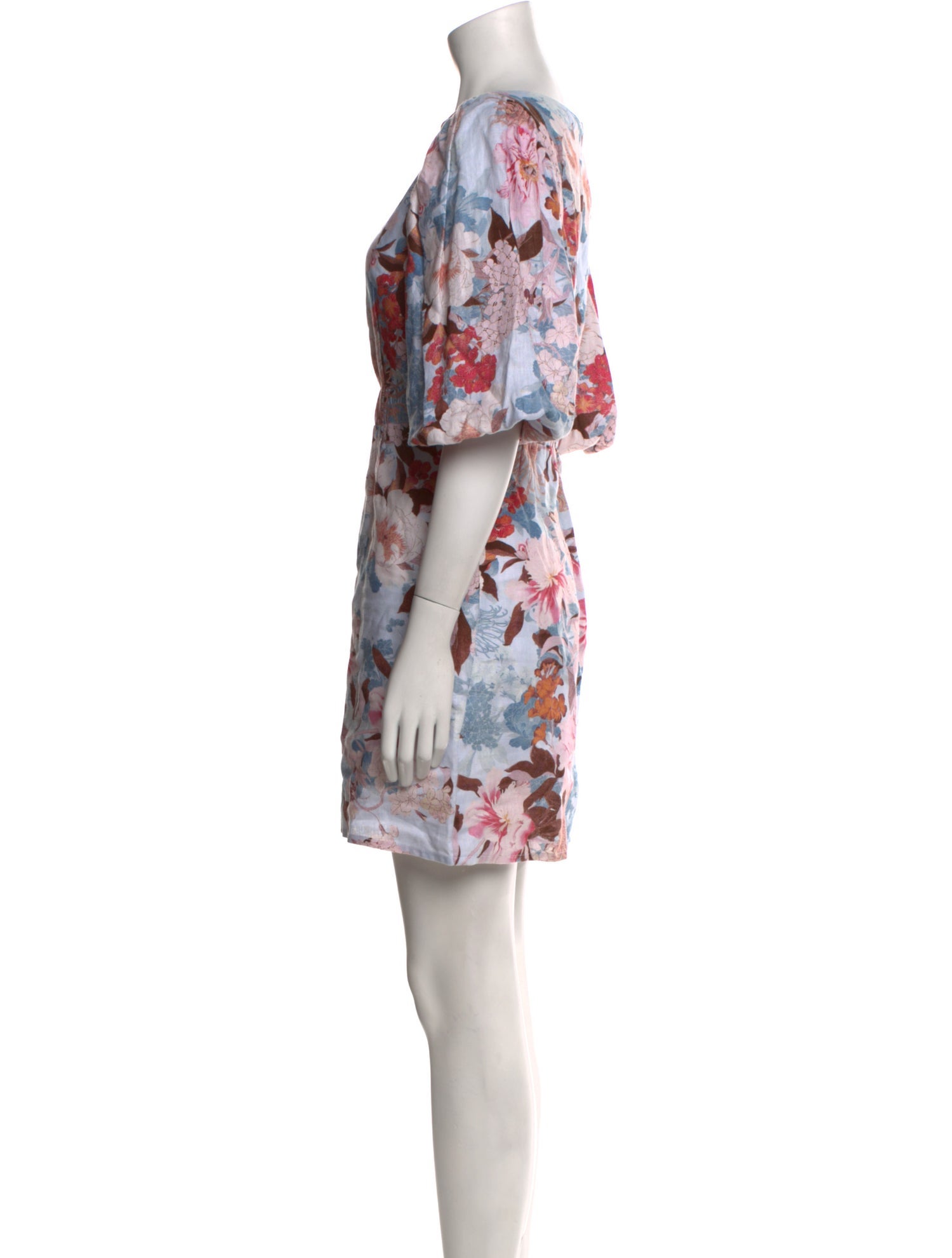 Cara Cara Floral Print Mini Dress