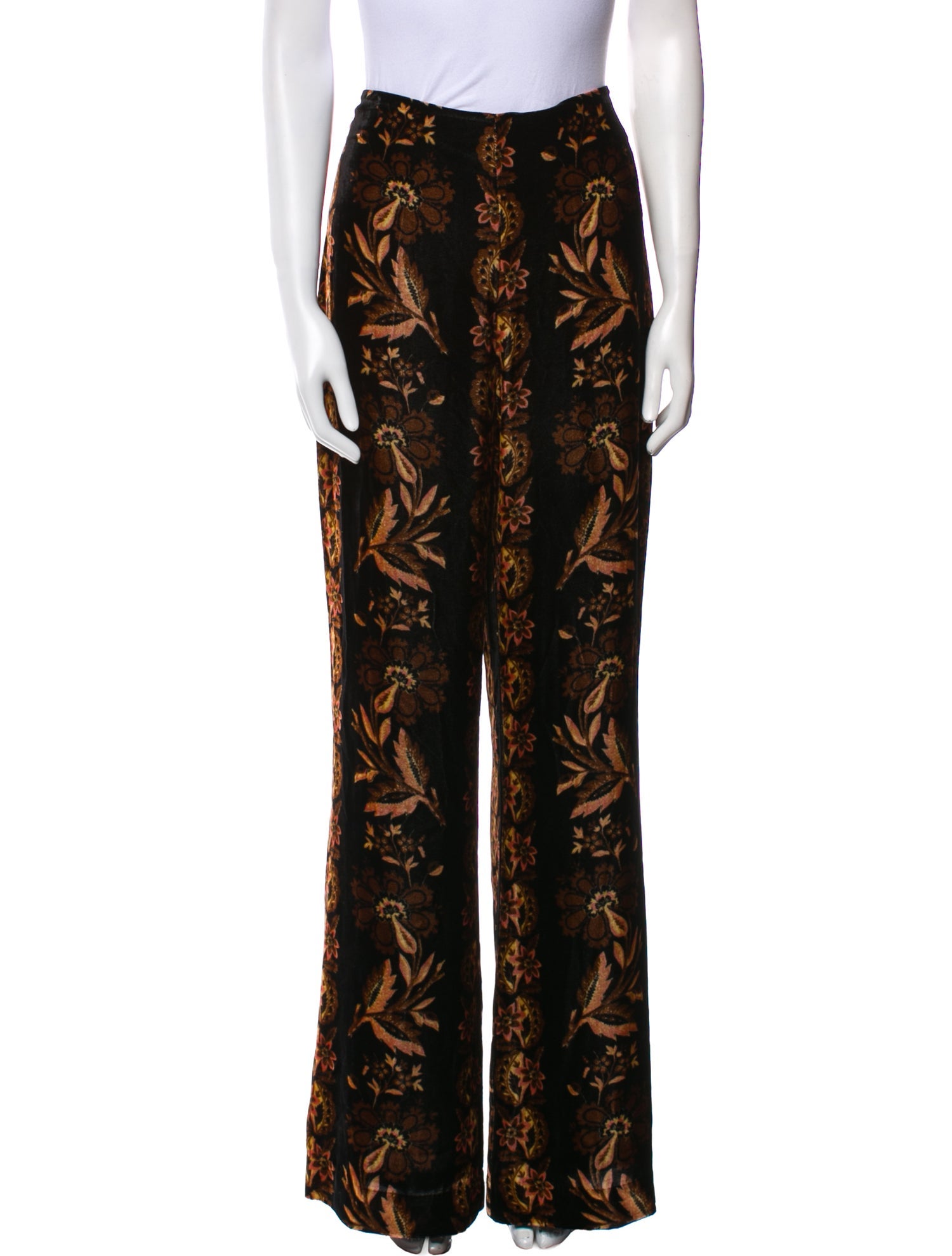 Cara Cara Floral Print Wide Leg Pants w/ Tags