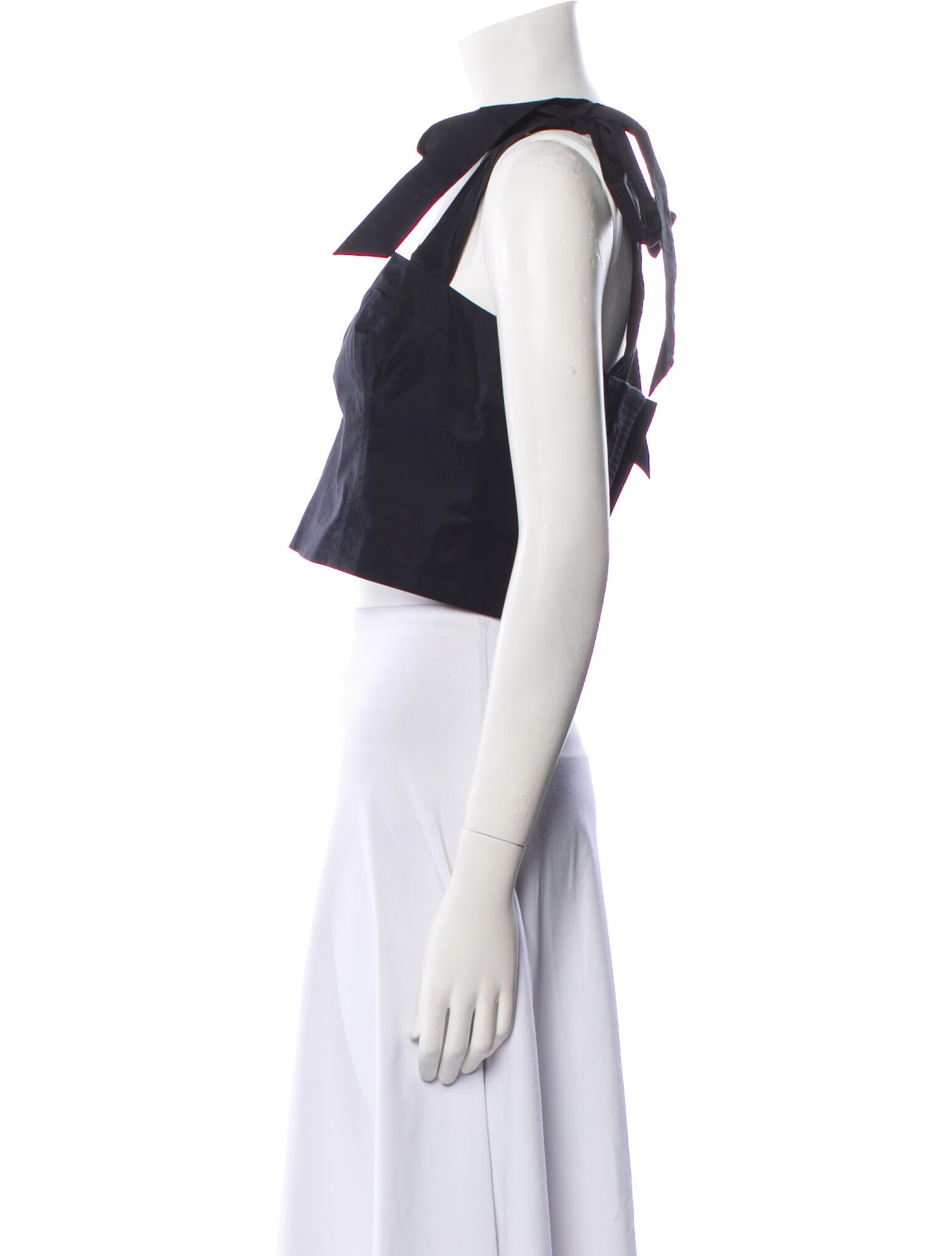 Cara Cara Square Neckline Sleeveless Crop Top w/ Tags