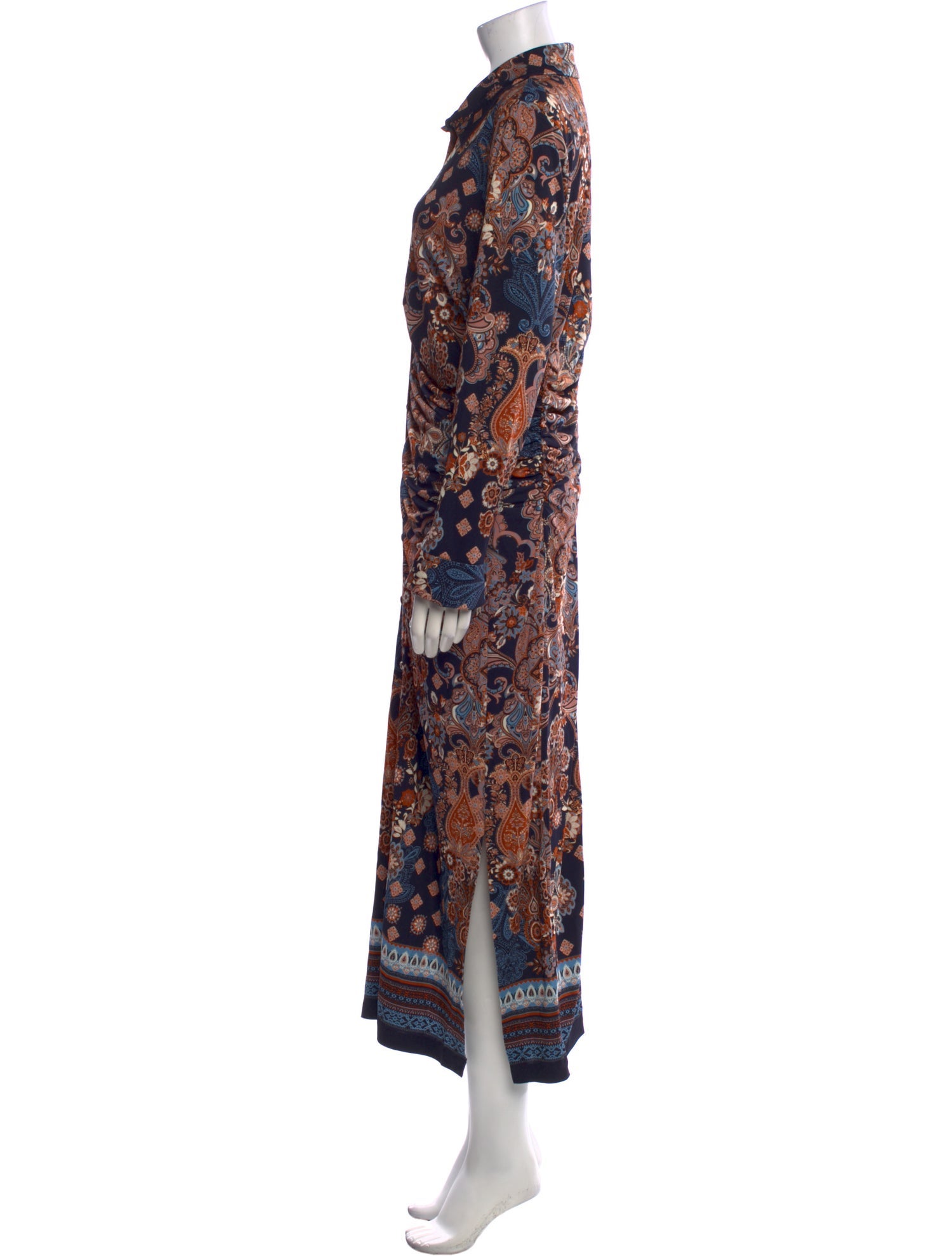 Cara Cara Paisley Print Long Dress w/ Tags