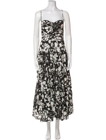 Cara Dresses Floral Print Long Dress L