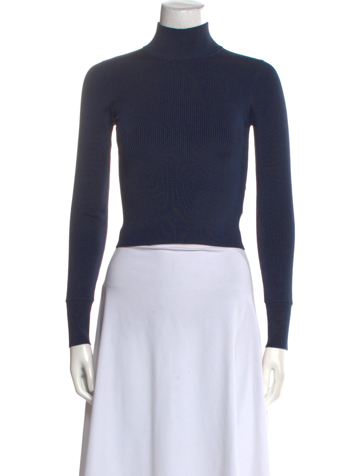 Cara Cara Turtleneck Long Sleeve Crop Top w/ Tags