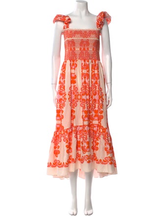 Cara Cara Printed Long Dress