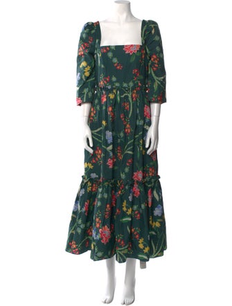 Cara Cara Floral Print Long Dress