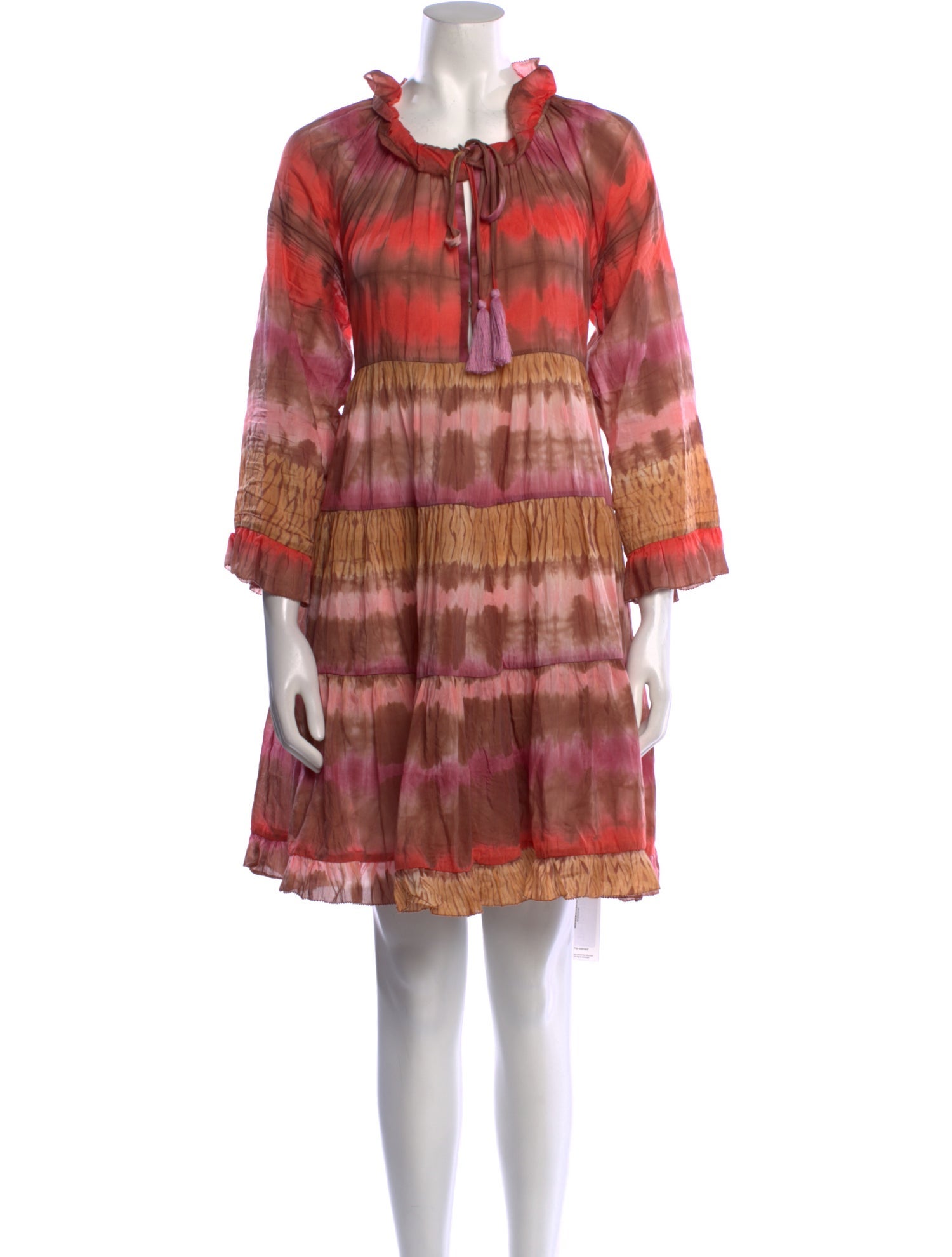 Cara Cara Tie-Dye Print Mini Dress