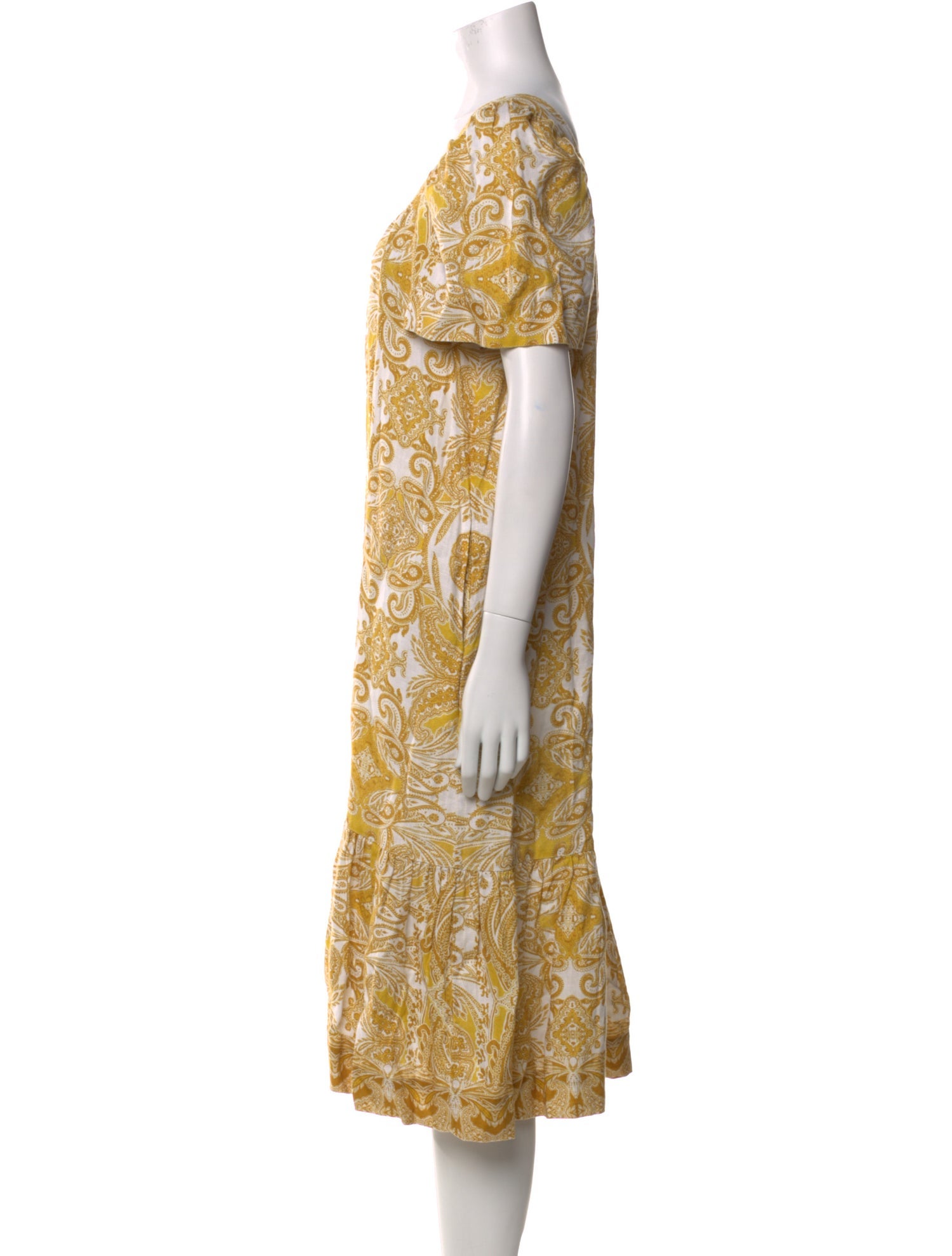 Cara Cara Linen Midi Length Dress