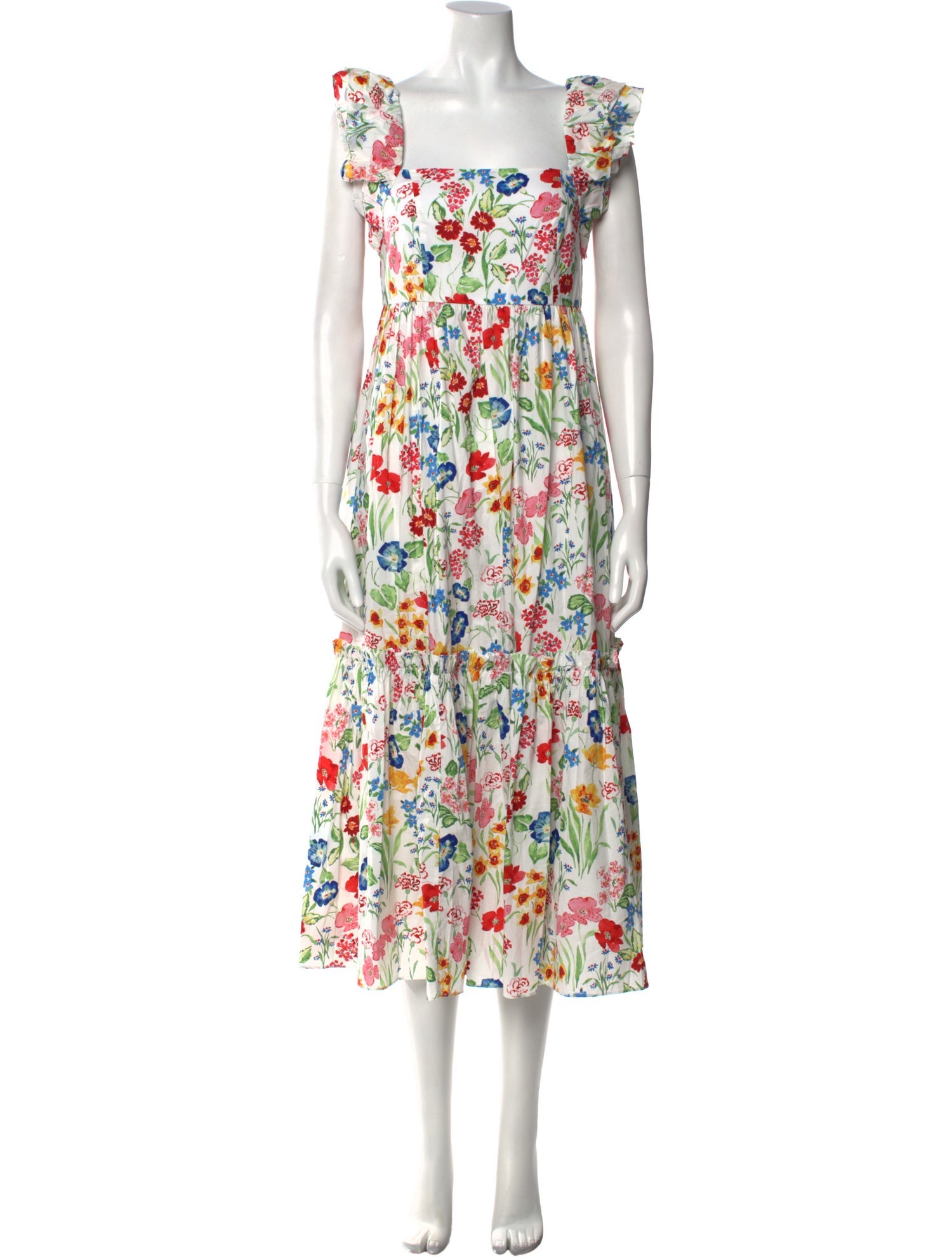 Cara Cara Floral Print Long Dress w/ Tags