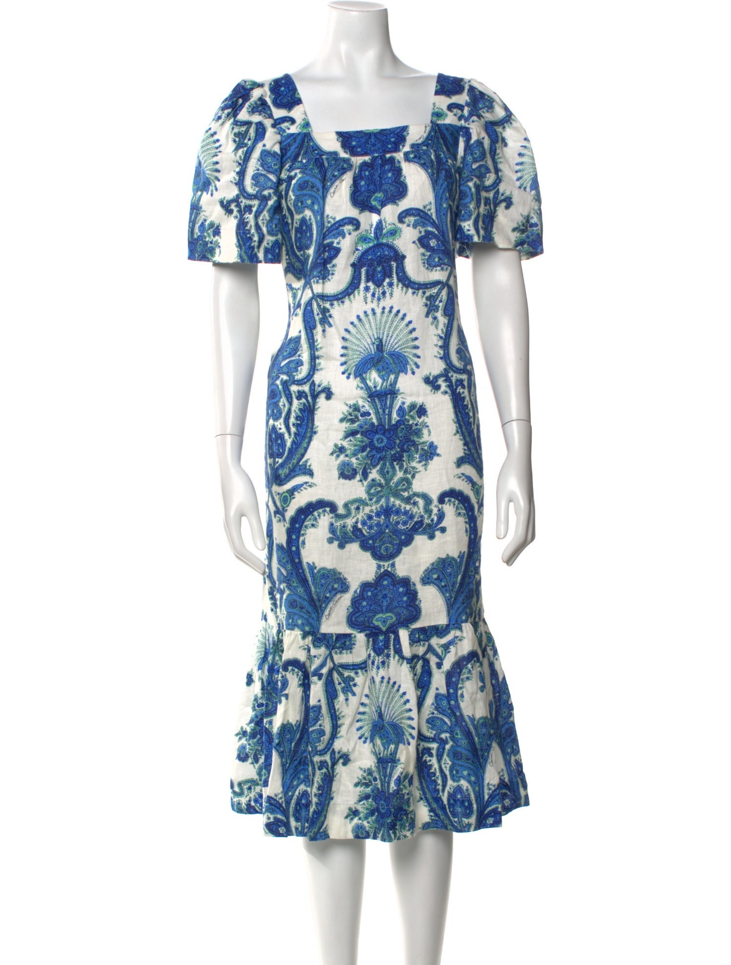 Cara Cara Linen Midi Length Dress