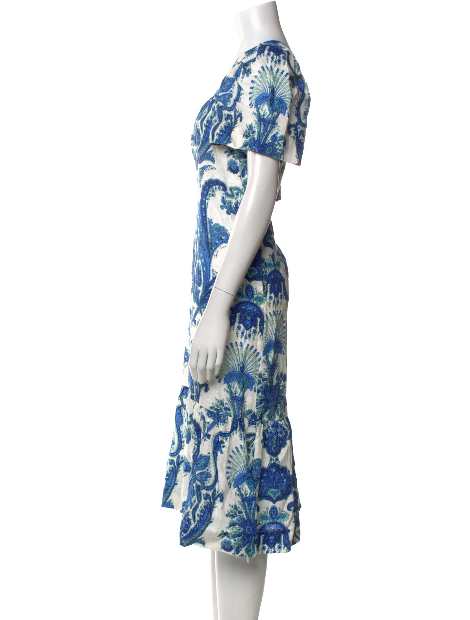 Cara Cara Linen Midi Length Dress