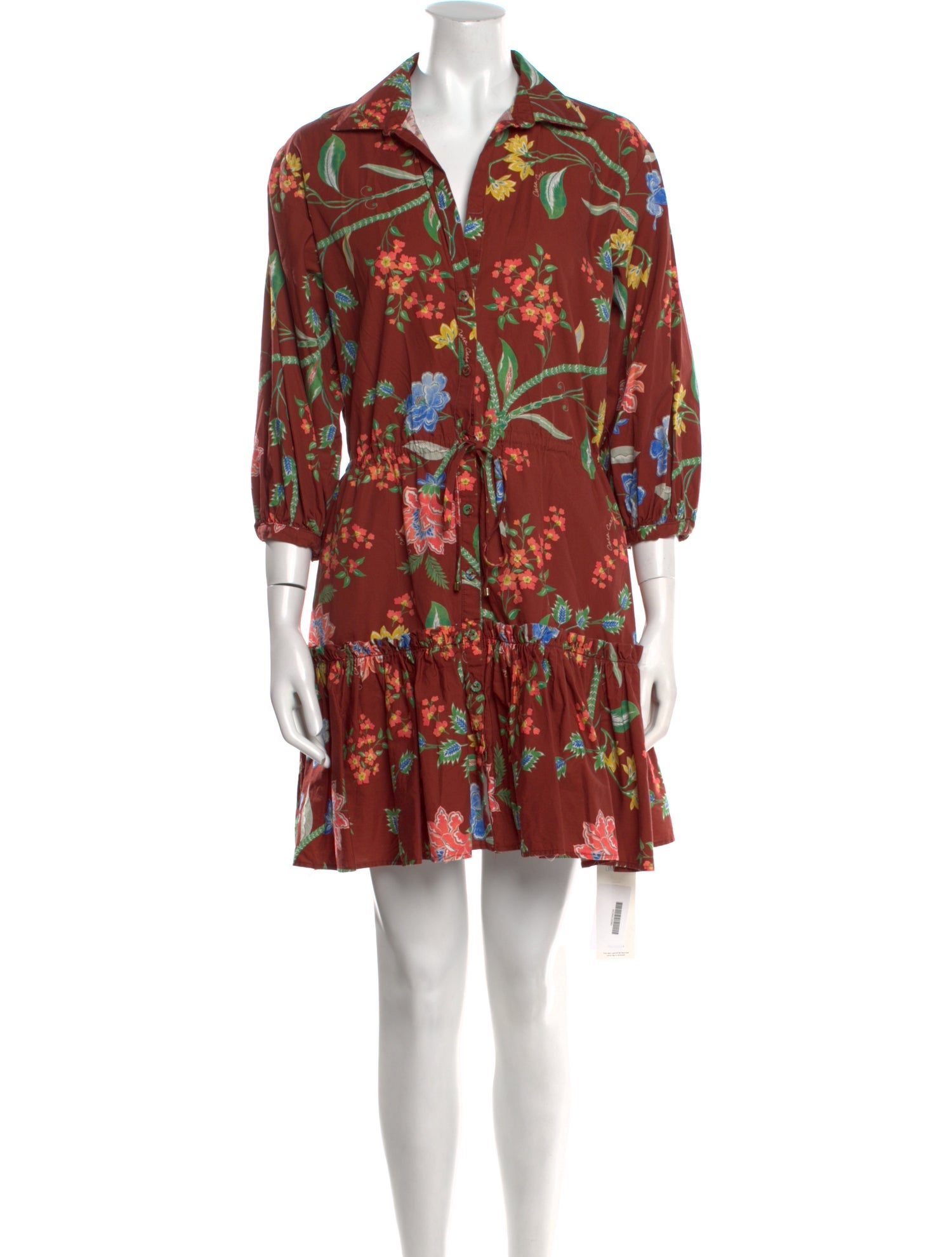 Cara Cara Floral Print Mini Dress