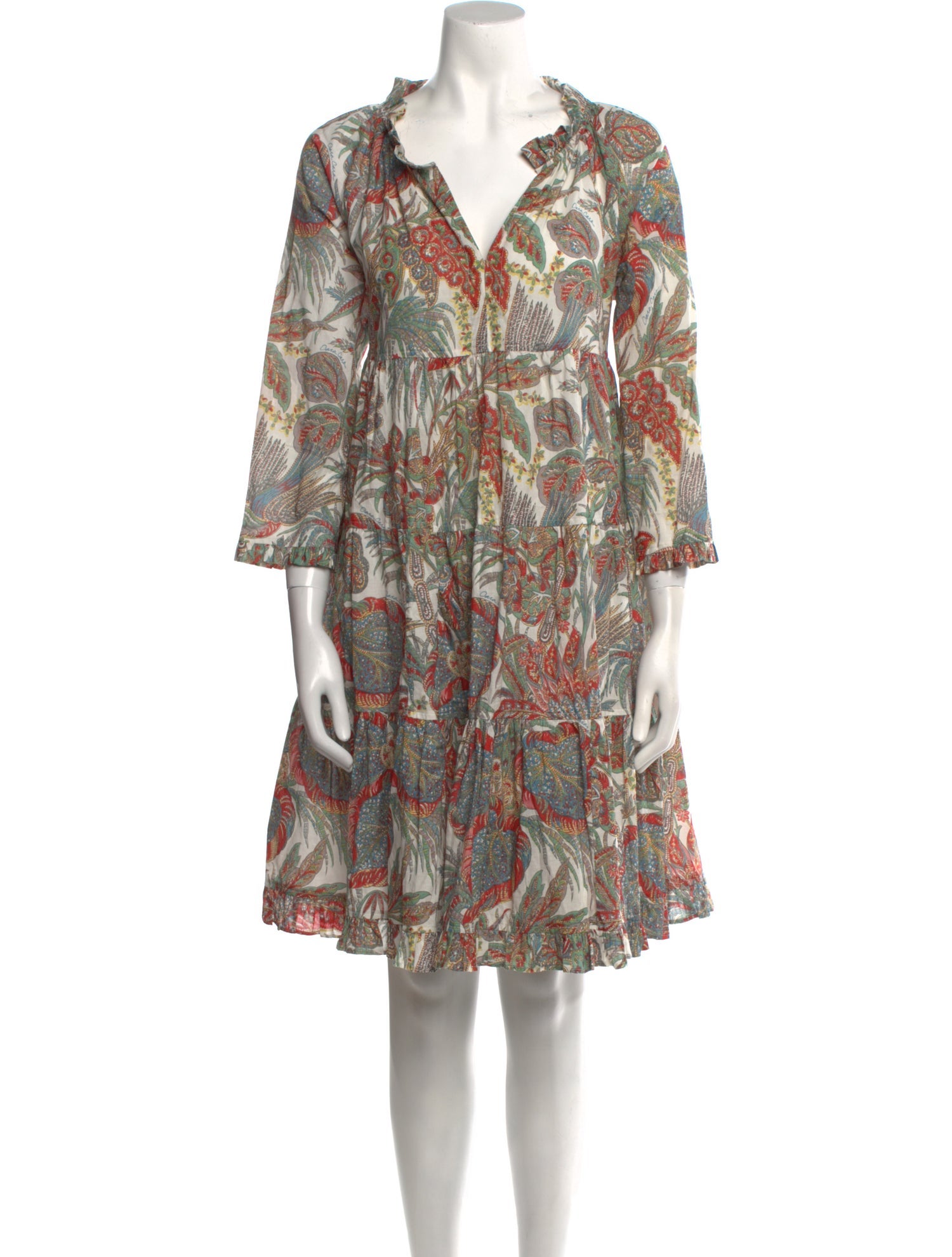 Cara Cara Printed Knee-Length Dress