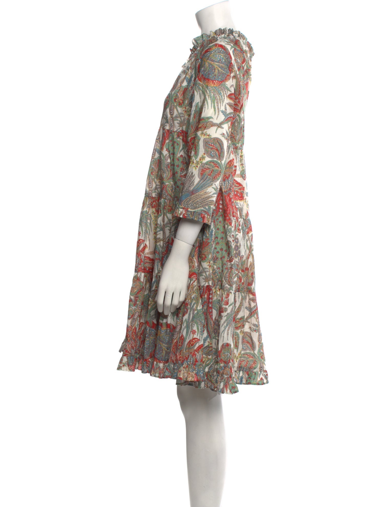 Cara Cara Printed Knee-Length Dress