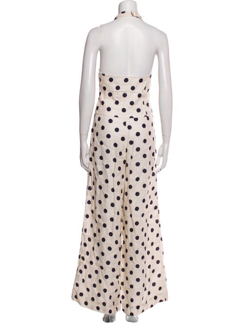 Cara Cara Linen Polka Dot Print Pant Set