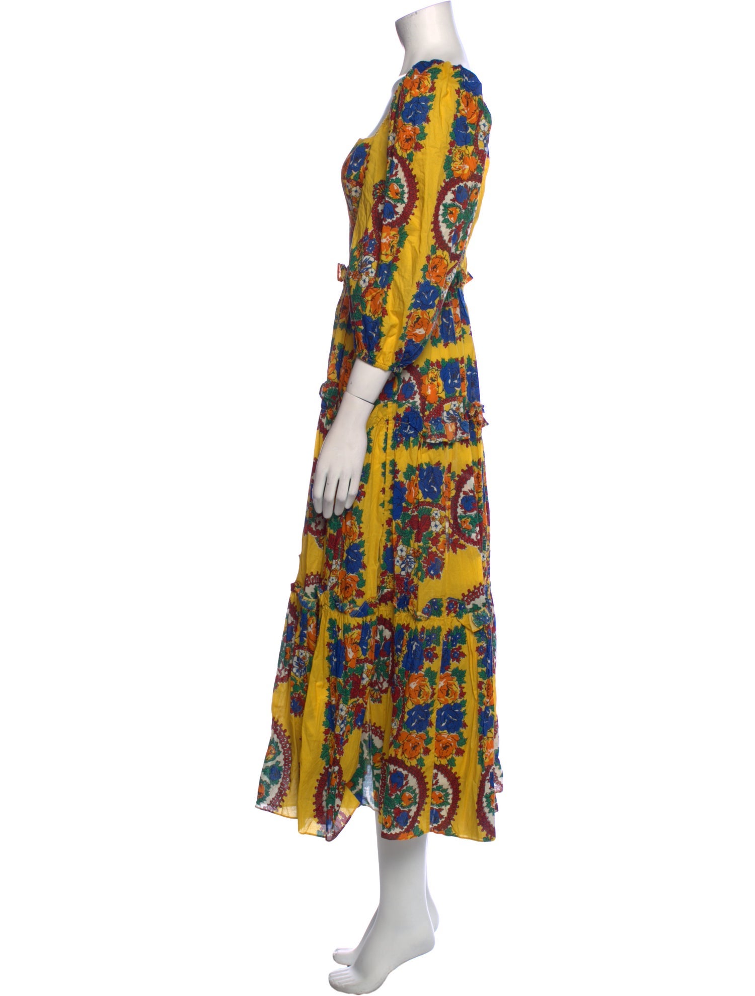 Cara Cara Floral Print Long Dress