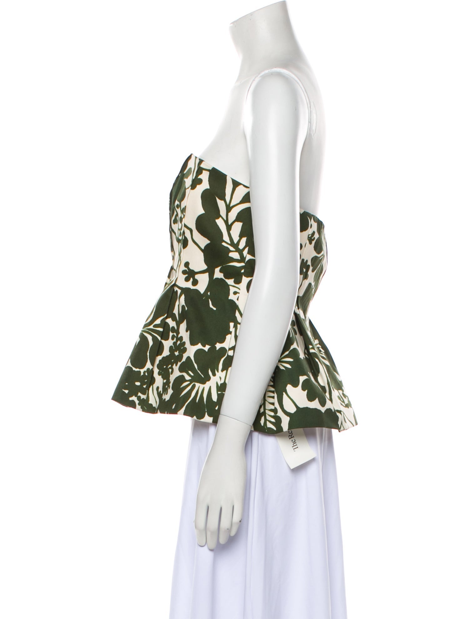 Cara Cara Printed Strapless Top