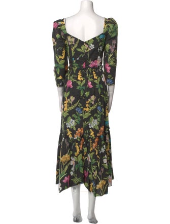 Cara Cara Floral Print Long Dress