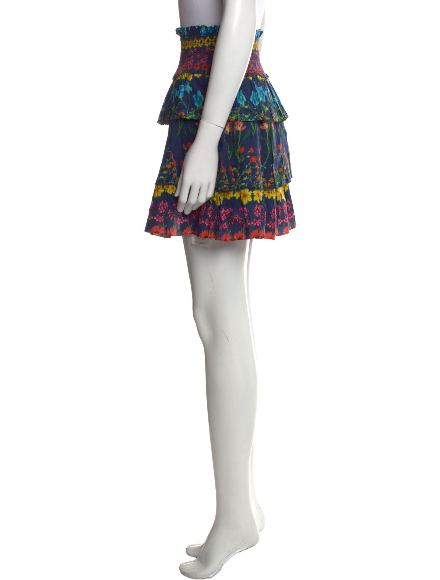 Cara Cara Floral Print Mini Skirt