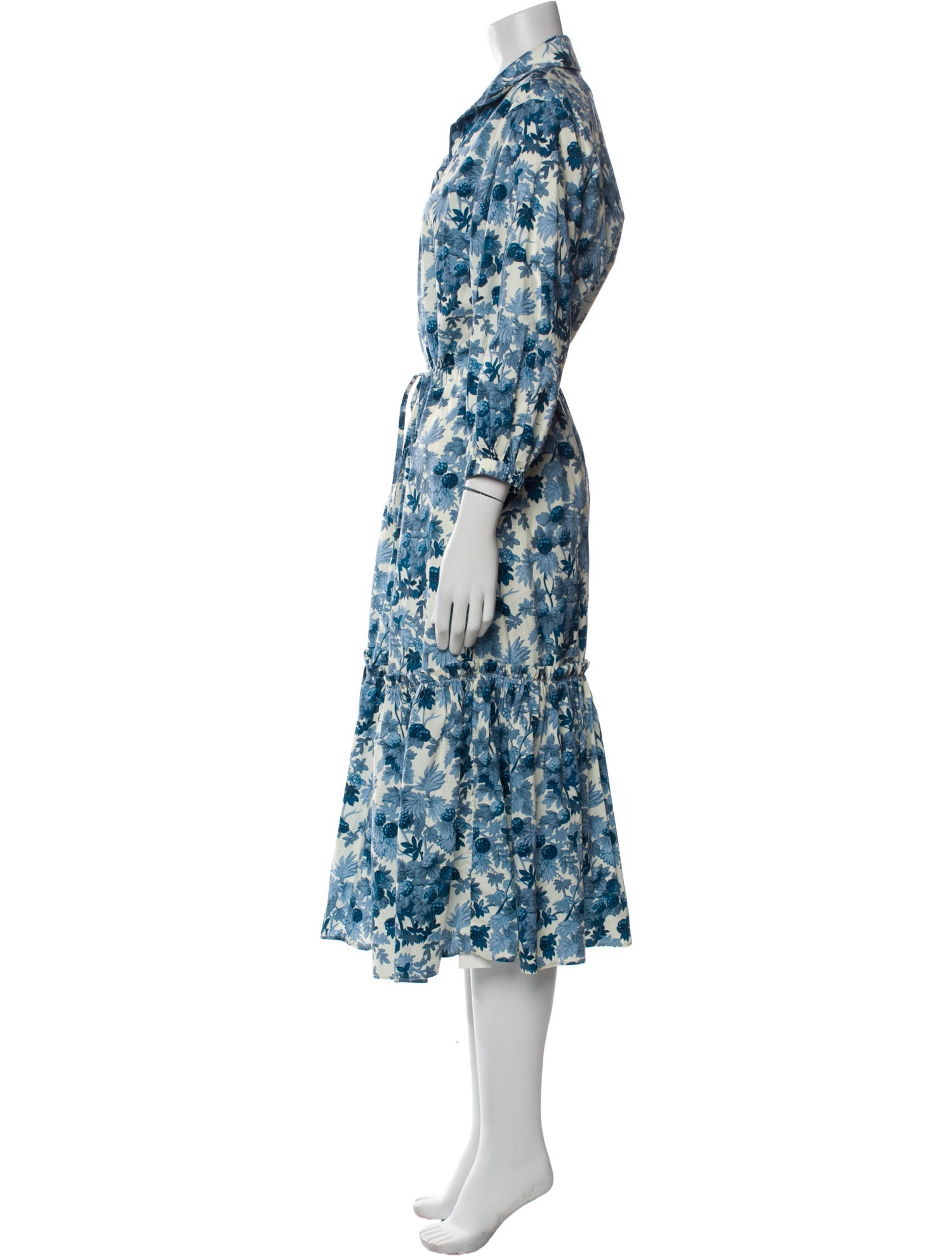 Cara Cara Floral Print Midi Length Dress