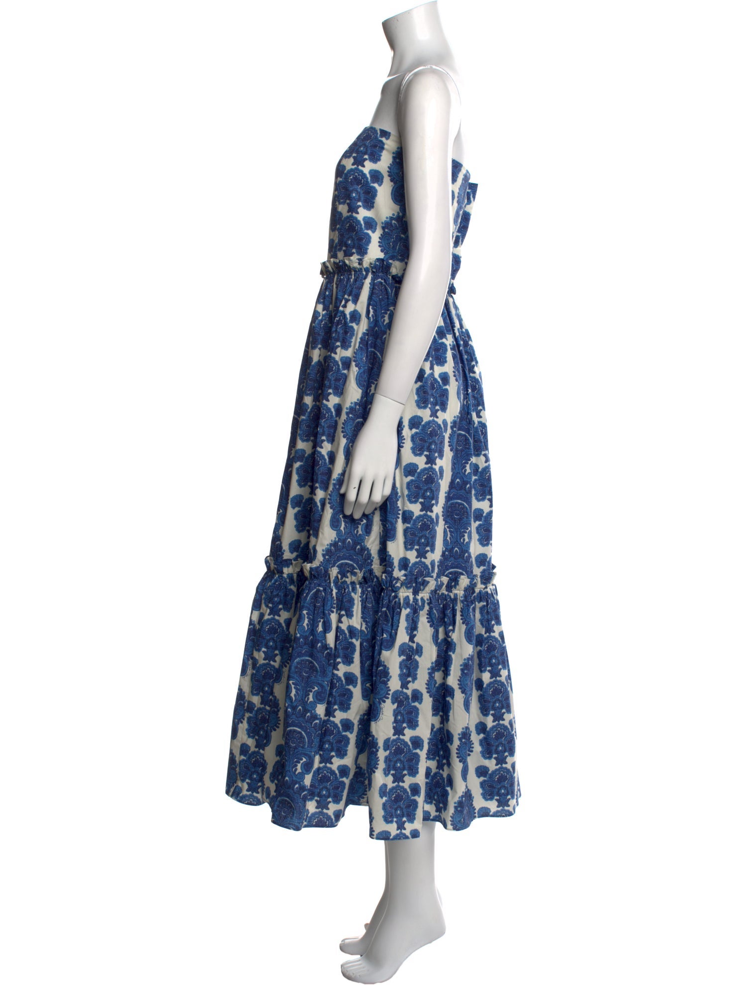 Cara Cara Floral Print Midi Length Dress