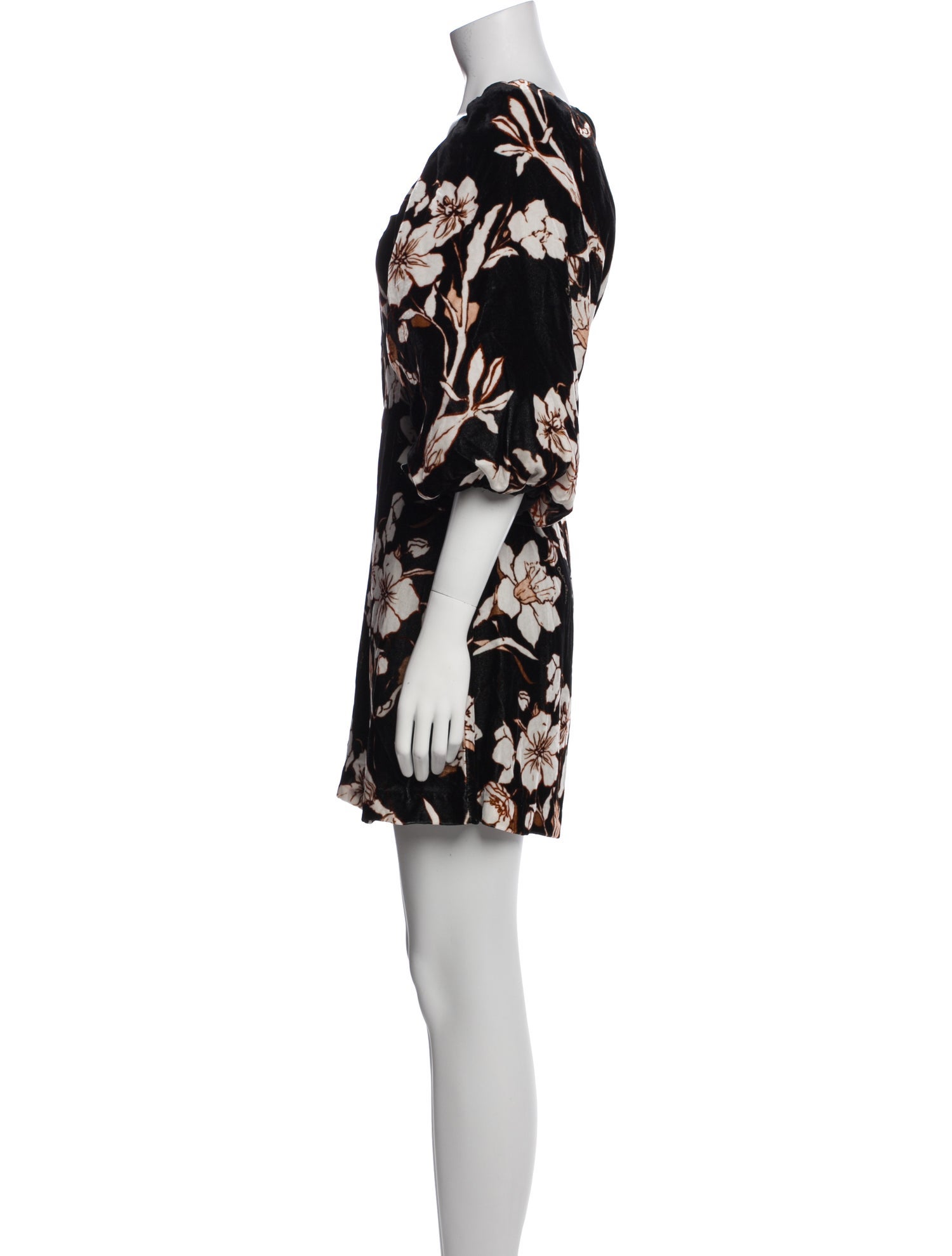 Cara Cara Floral Print Mini Dress w/ Tags