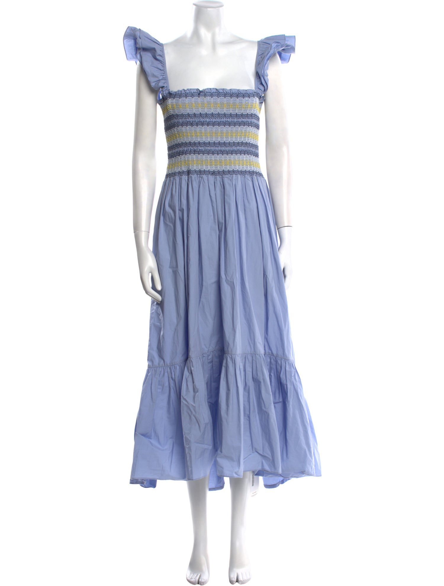 Cara Cara Square Neckline Long Dress