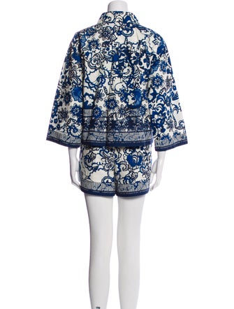 Cara Cara Floral Print Short Set