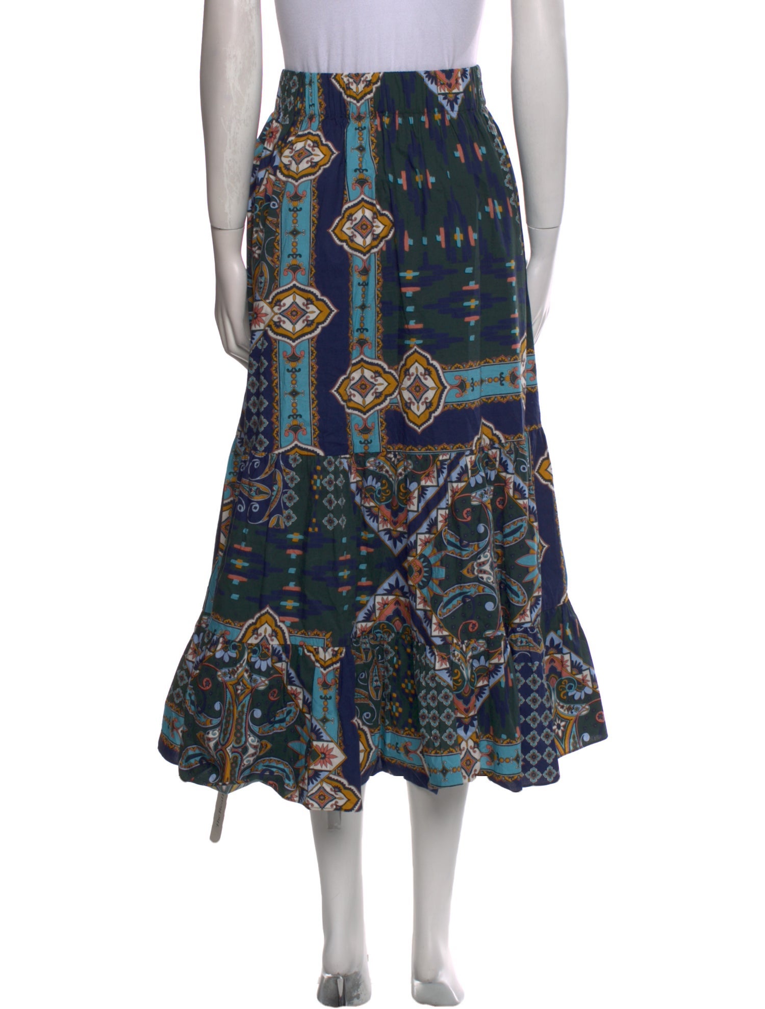 Cara Cara Printed Midi Length Skirt