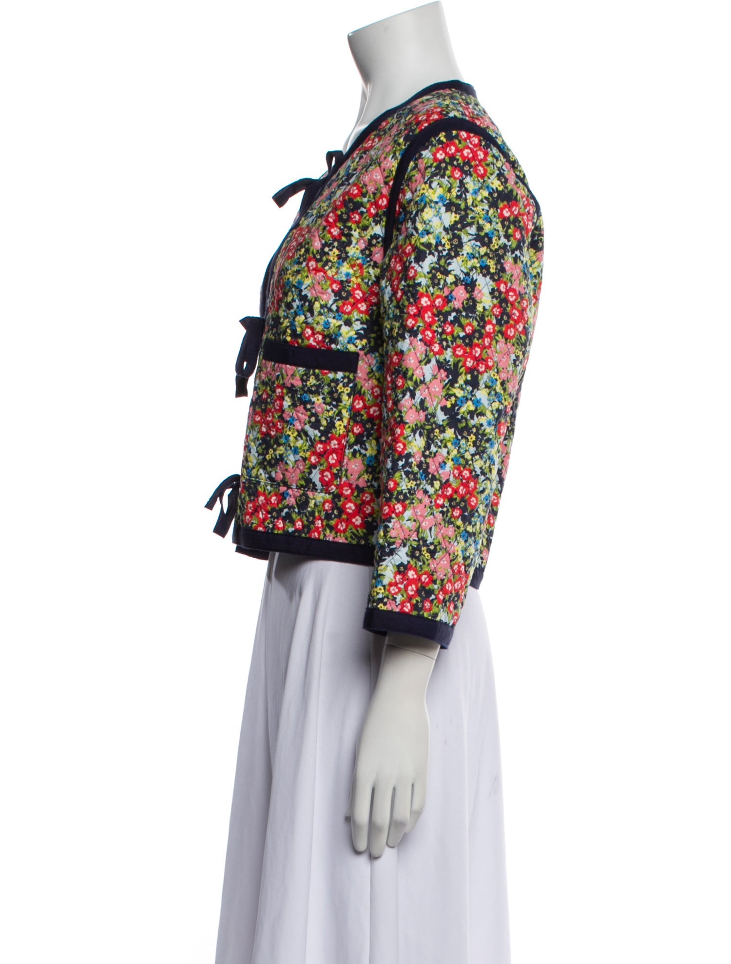 Cara Cara Floral Print Evening Jacket