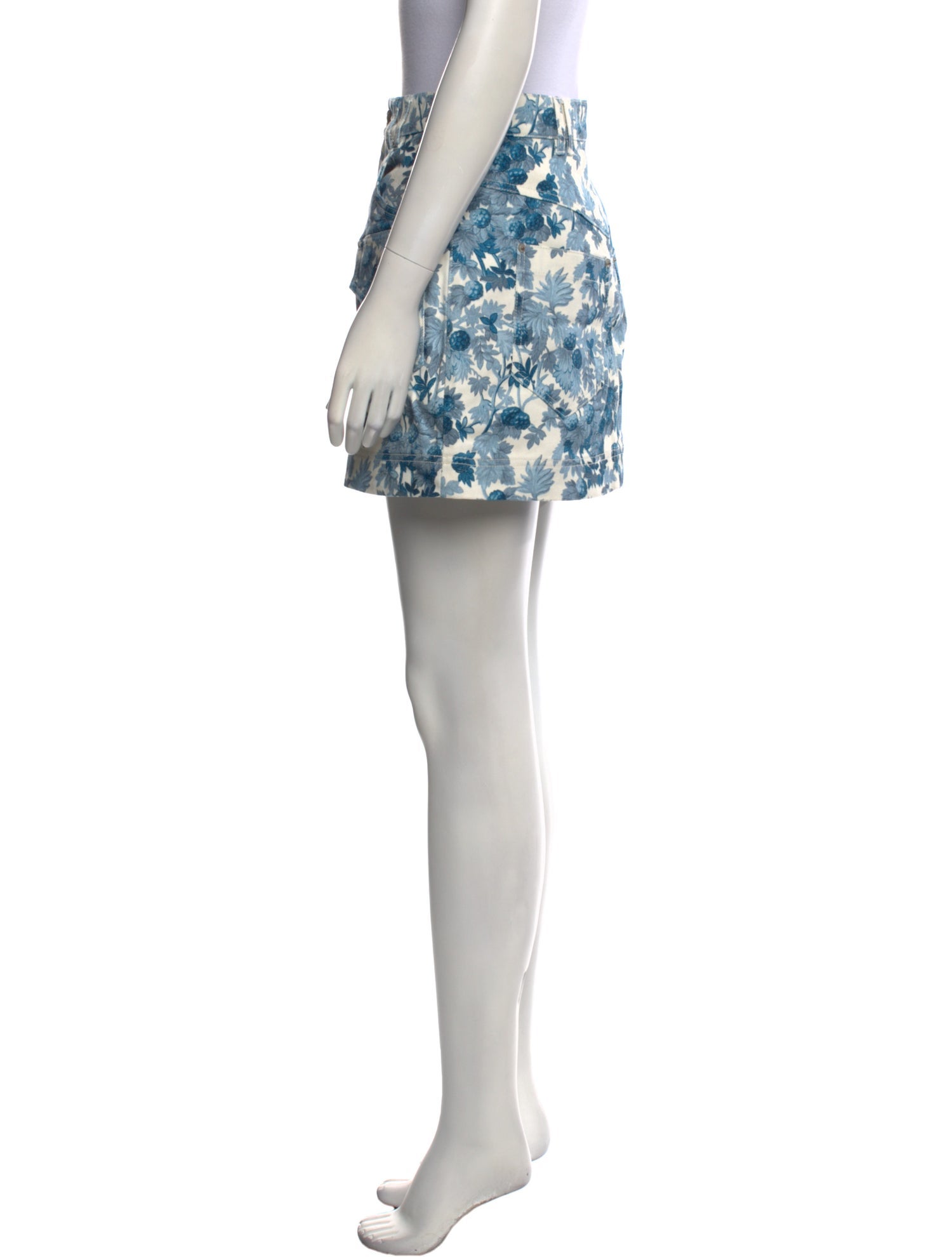 Cara Cara Floral Print Mini Skirt w/ Tags