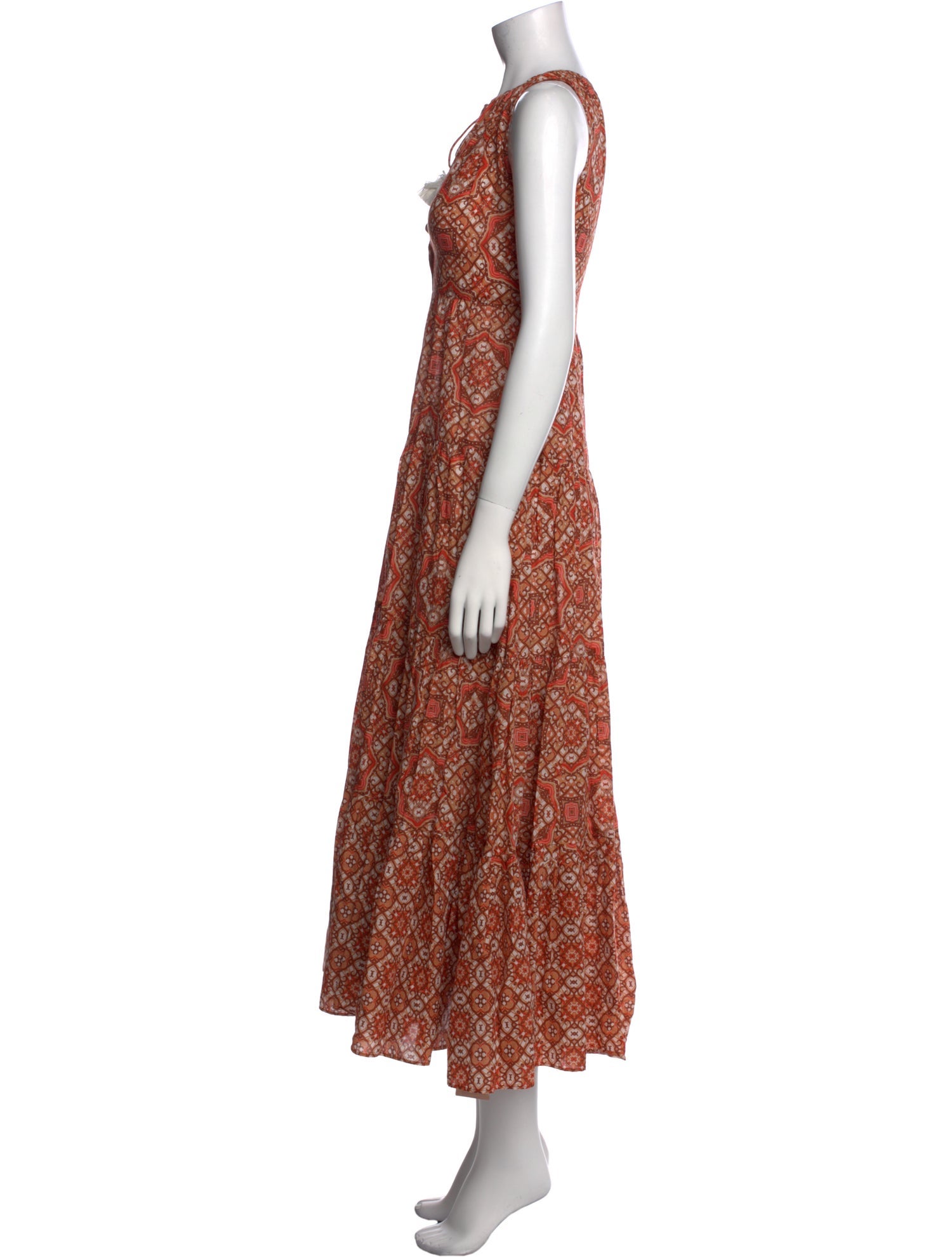 Cara Cara Printed Long Dress