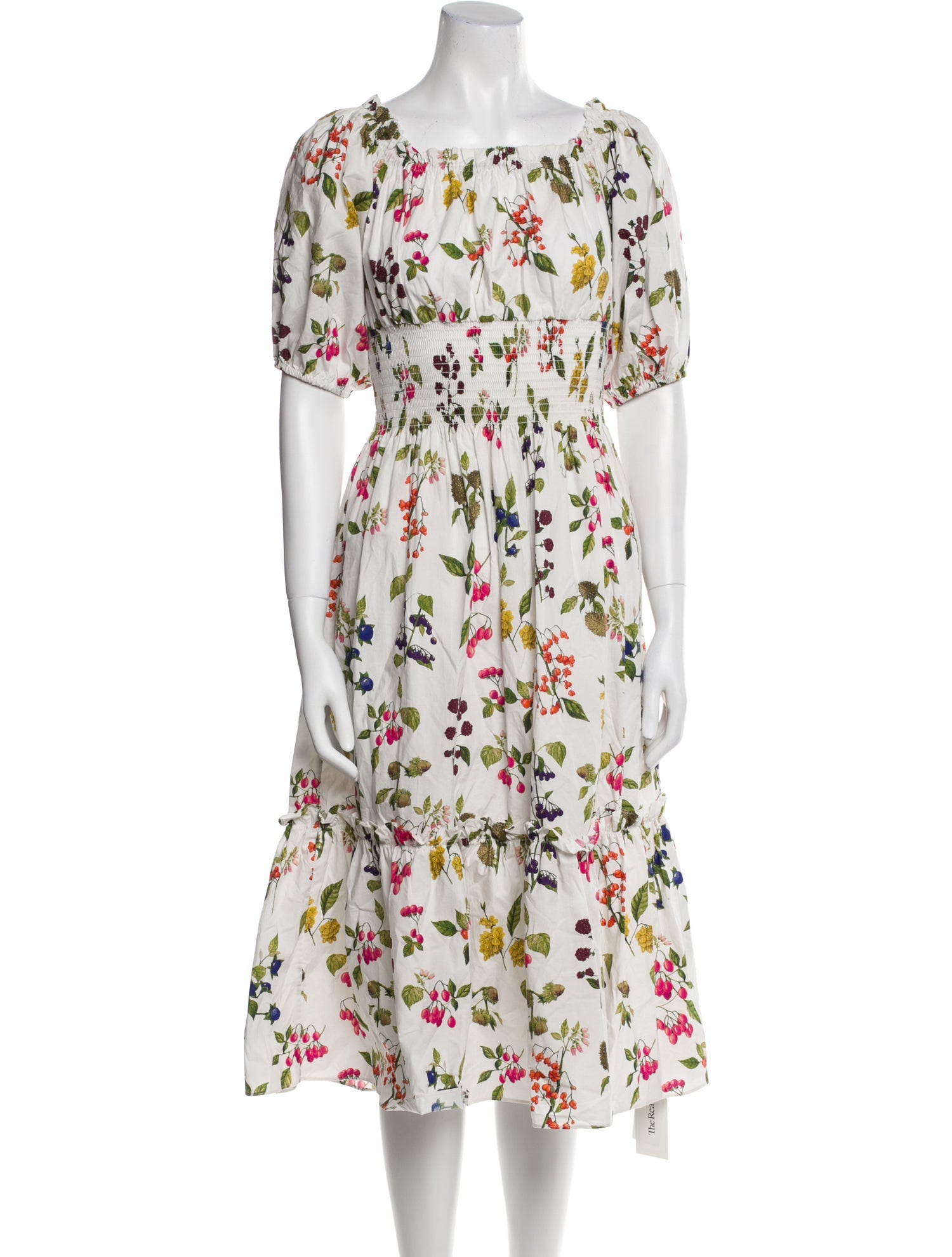 Cara Cara Floral Print Midi Length Dress