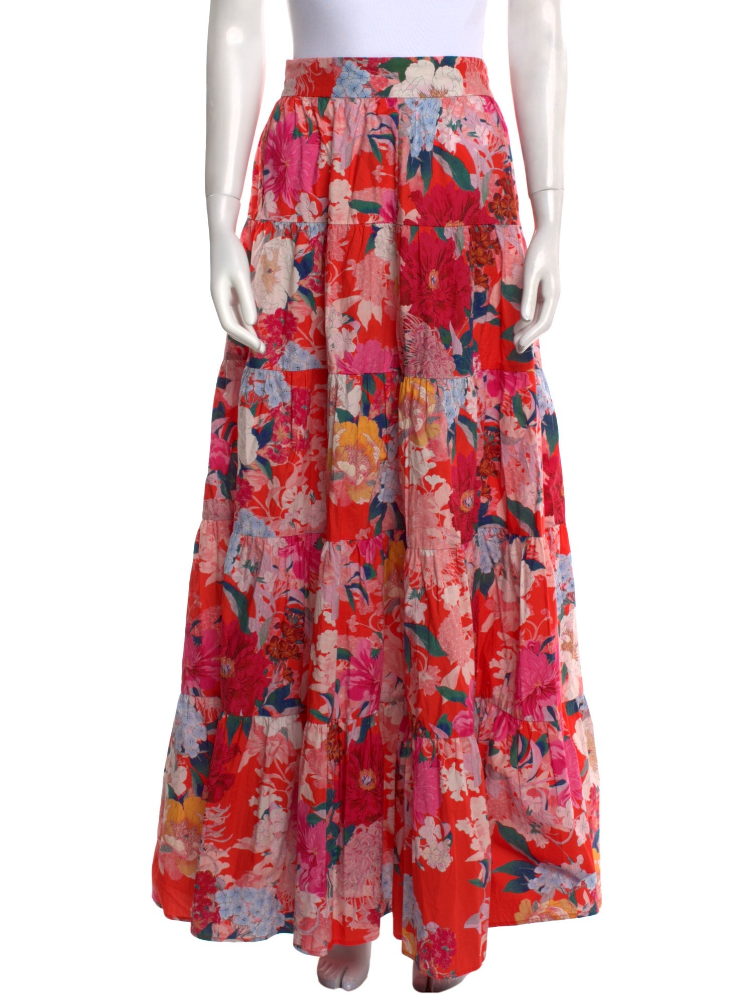 Cara Cara Floral Print Long Skirt