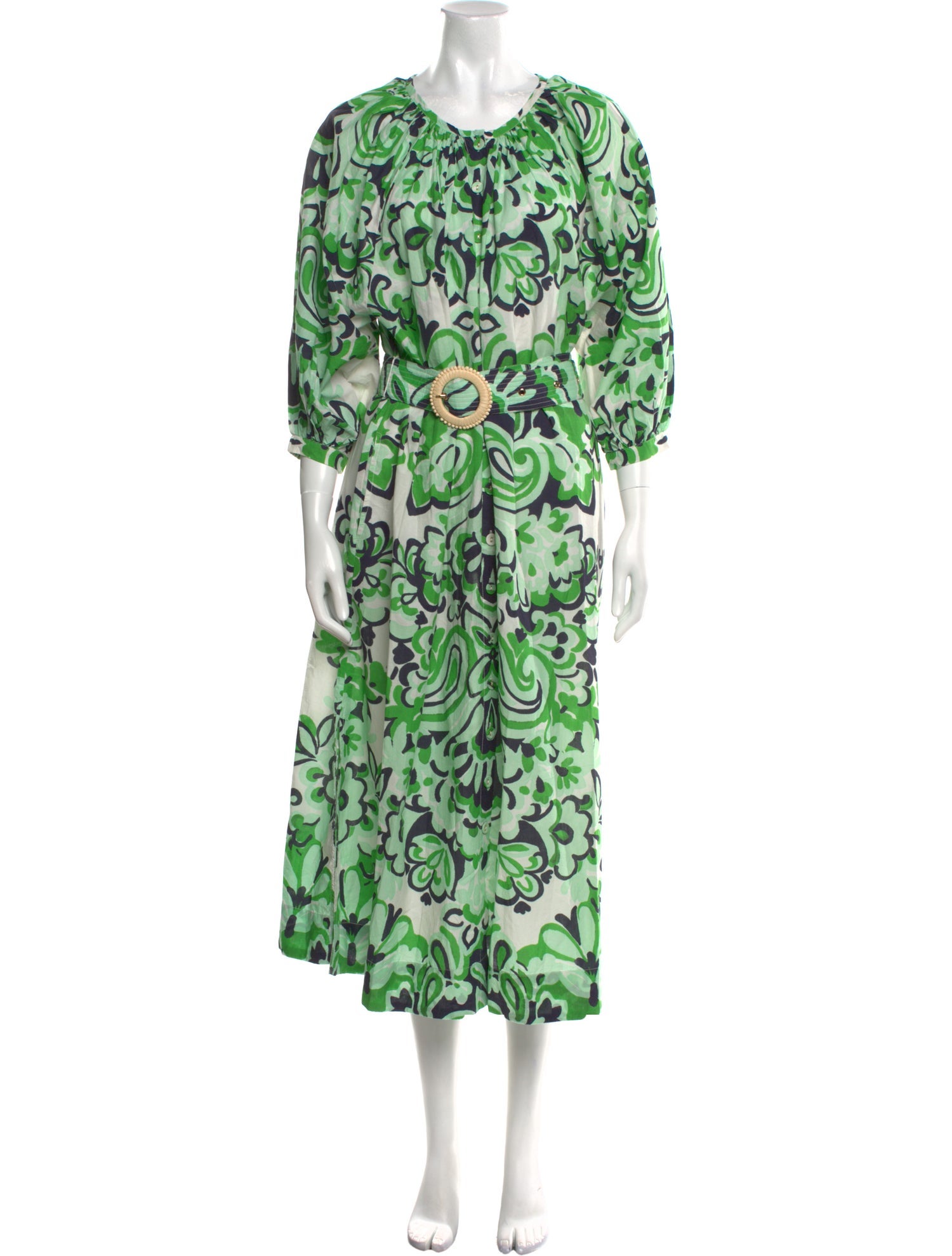 Cara Cara Printed Long Dress w/ Tags