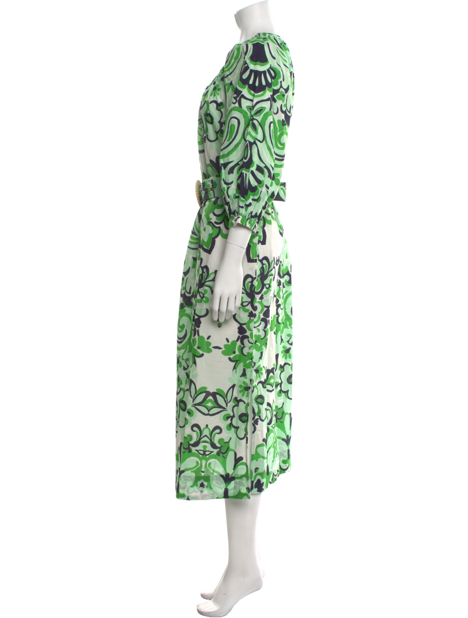 Cara Cara Printed Long Dress w/ Tags