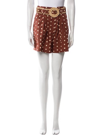 Cara Cara Polka Dot Print Mini Shorts