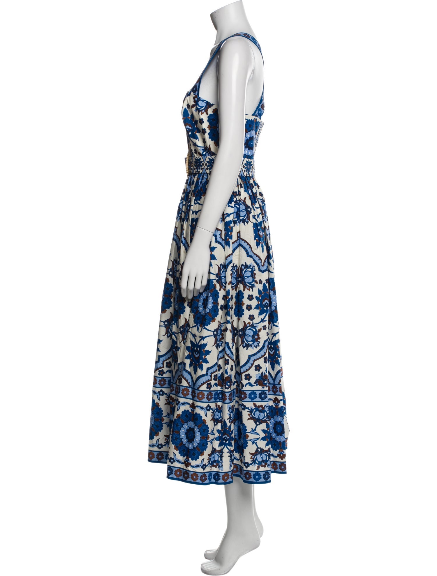 Cara Cara Printed Long Dress w/ Tags