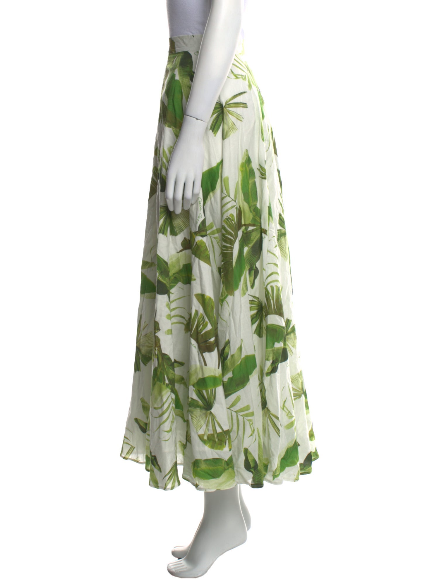 Cara Cara Linen Midi Length Skirt